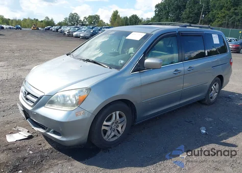 2006 Honda Odyssey Ex-L z USA, uszkodzony, nr VIN 5FNRL38636B092577